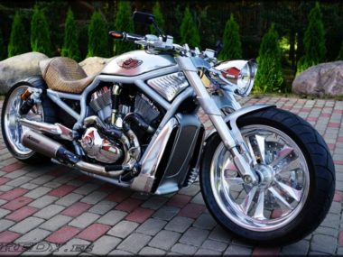 Harley-Davidson VRSCA V-Rod muscle 'Leather' by Fredy motorcycles