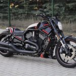 Harley VRod muscle Custom Snake Rod by Killer Custom