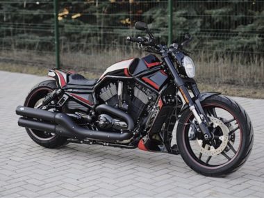 Harley VRod muscle Custom Snake Rod by Killer Custom 06