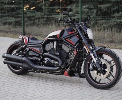Harley VRod muscle Custom Snake Rod by Killer Custom 06