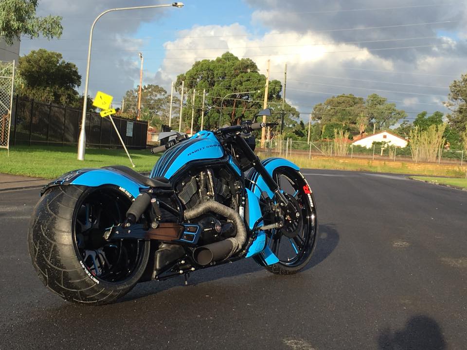 Harley Davidson V Rod Australia “Blue” by DGD Custom