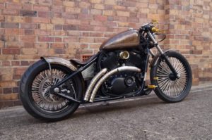 Harley-Davidson Bobber Street 500 Toxic Avenger by Smoked Garage