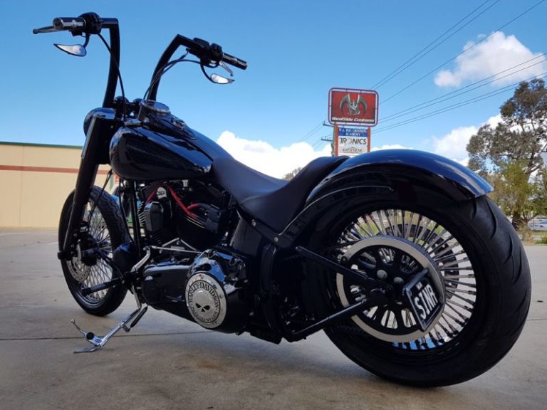 ⛔ HarleyDavidson Softail Slim "Ape Hanger" by Westside Customs