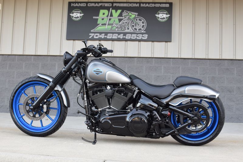 Harley Davidson Breakout Cruiser ‘Blue’ by The Bike Exchange