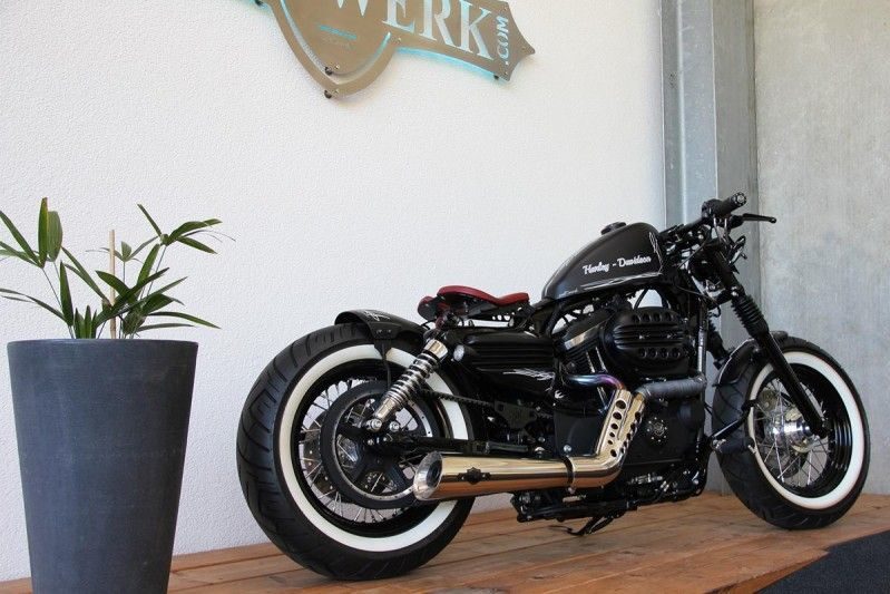 ⛔ Review of Harley Davidson Bobber Sportster 48 by Cult-Werk