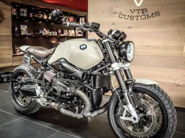 BMW Motorrad R nineT Scrambler custom by VTR Customs