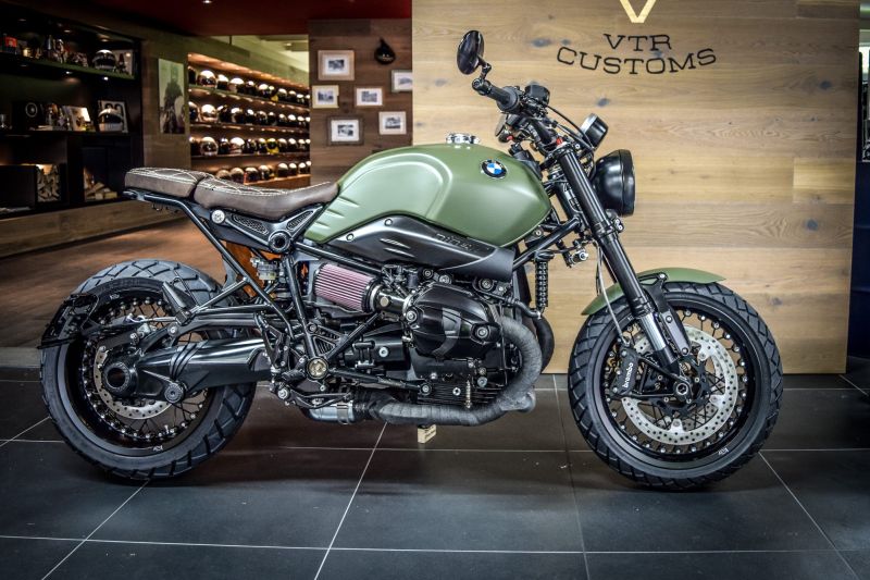 ⛔ WOW! BMW Motorrad R nineT custom Scrambler by VTR Customs