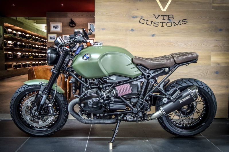 ⛔ WOW! BMW Motorrad R nineT custom Scrambler by VTR Customs