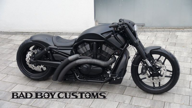 Harley Davidson Night Rod Muscle Custom MattBlack by Bad Boy Customs