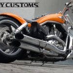 Harley Davidson V Rod Chrome muscle by Bad Boy Customs