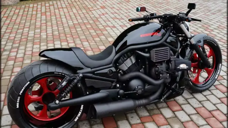 Harley Davidson V Rod muscle 'Red' by Fredy motorcycles