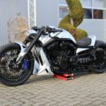 Harley-Davidson muscle V-Rod custom Silverstone by No Limit Custom 01