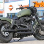harley davidson dyna fat bob military by Thunderbike
