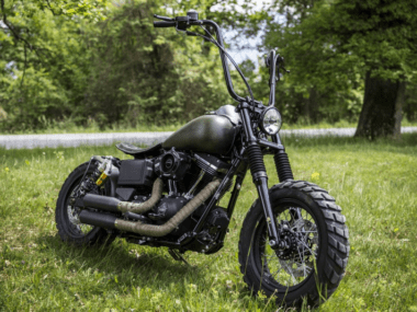 Harley Davidson Dyna Military by Bundnerbike 06
