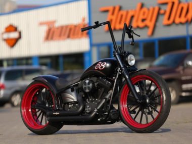 Harley Davidson Softail Ape Hanger by Thunderbike Custombikes
