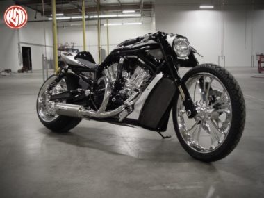 Harley Davidson v rod cafe racer custom by roland sands 04