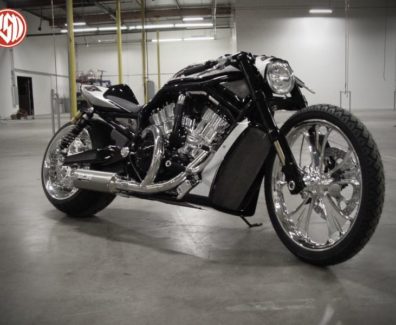 Harley Davidson v rod cafe racer custom by roland sands 04