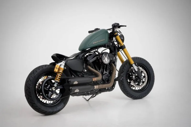 ▷ Review of Harley Davidson Bobber Sportster The Adventurer