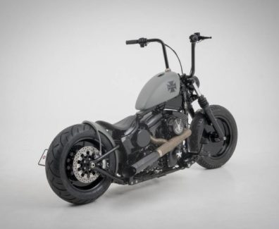 Harley Davidson Softail slim iron by Bundnerbike 01