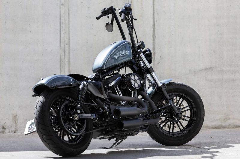 Harley-Davidson Sportster Bobber “Ape Hanger” by Bündnerbike
