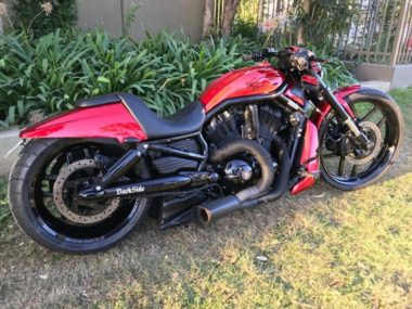 Harley Davidson VRod Bad Boy Red by DarkSide 05