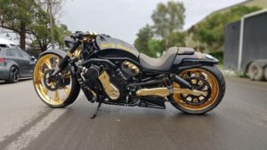 Harley Davidson Night Rod Gold by DarkSide 06