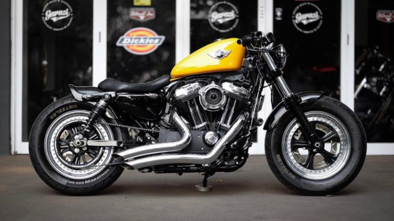 Harley Davidson Sportster 48 Cafe Racer By Garasi 19