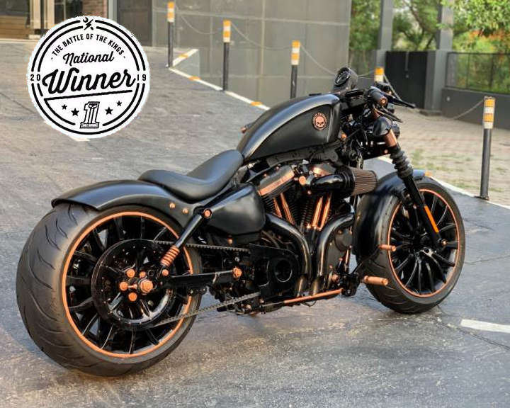 ▷ HD SPORTSTER IRON · CUSTOM BIKES