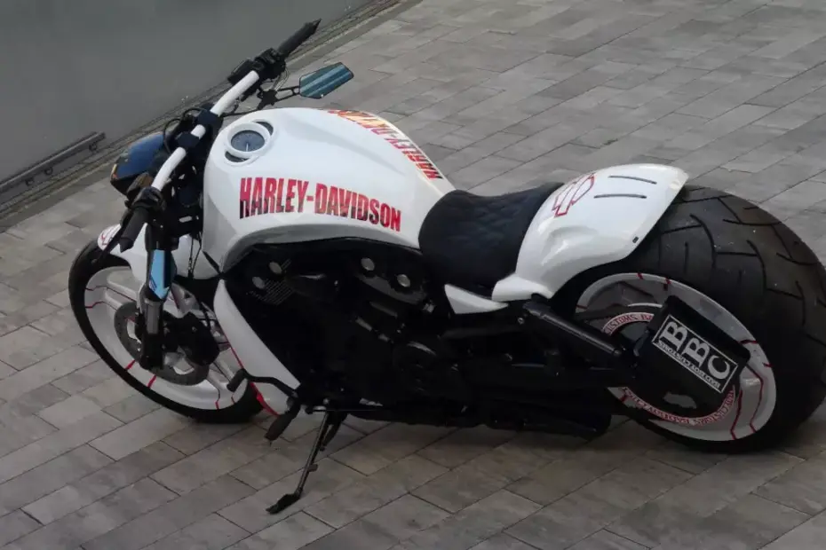 Harley-Davidson Night Rod 'White' by Bad Boy Customs