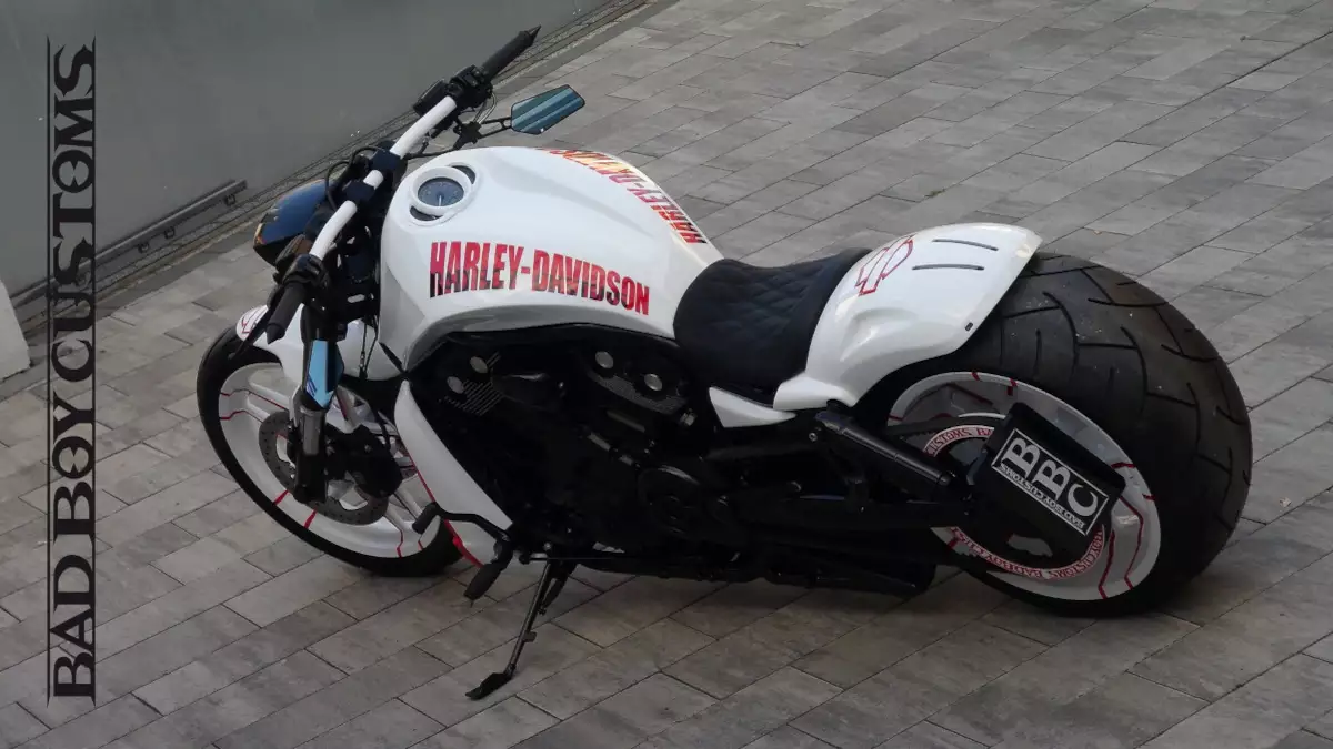 Harley-Davidson Night Rod 'White' by Bad Boy Customs