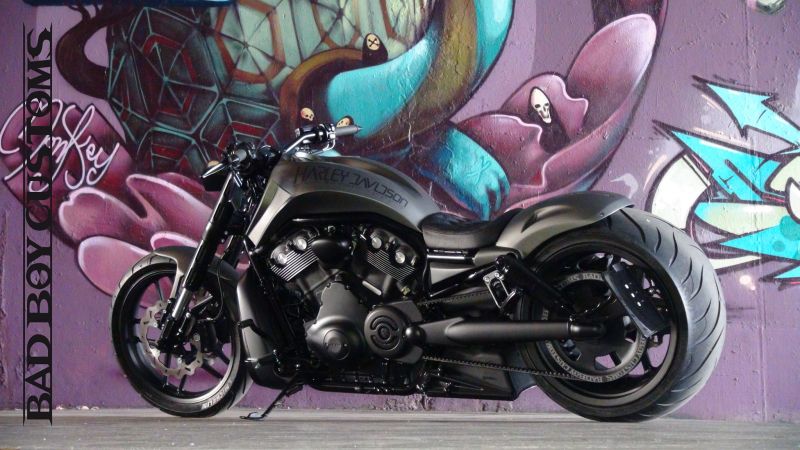 Harley-Davidson Night Rod muscle ‘Dark’ by Bad Boy Customs