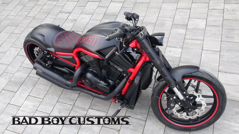 Harley-Davidson V-Rod ‘Red2’ by Bad Boy Customs