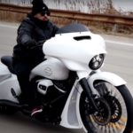 Harley-Davidson Street Glide White Pearl by F Bomb Baggers