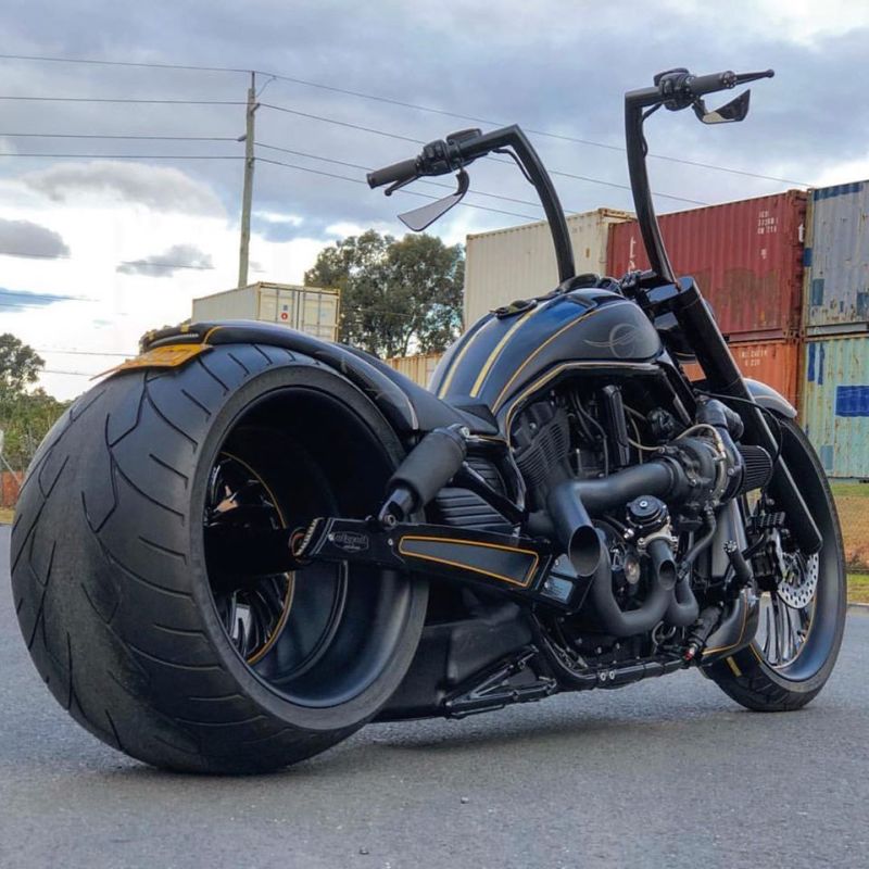 Harley-Davidson Ape Hanger V-Rod custom by DGD Custom