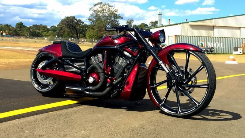 Harley-Davidson® VRod “Big Wheel” by Curran Customs