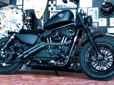Harley-Davidson Sportster Bobber 'Shadow' by Shibuya Garage