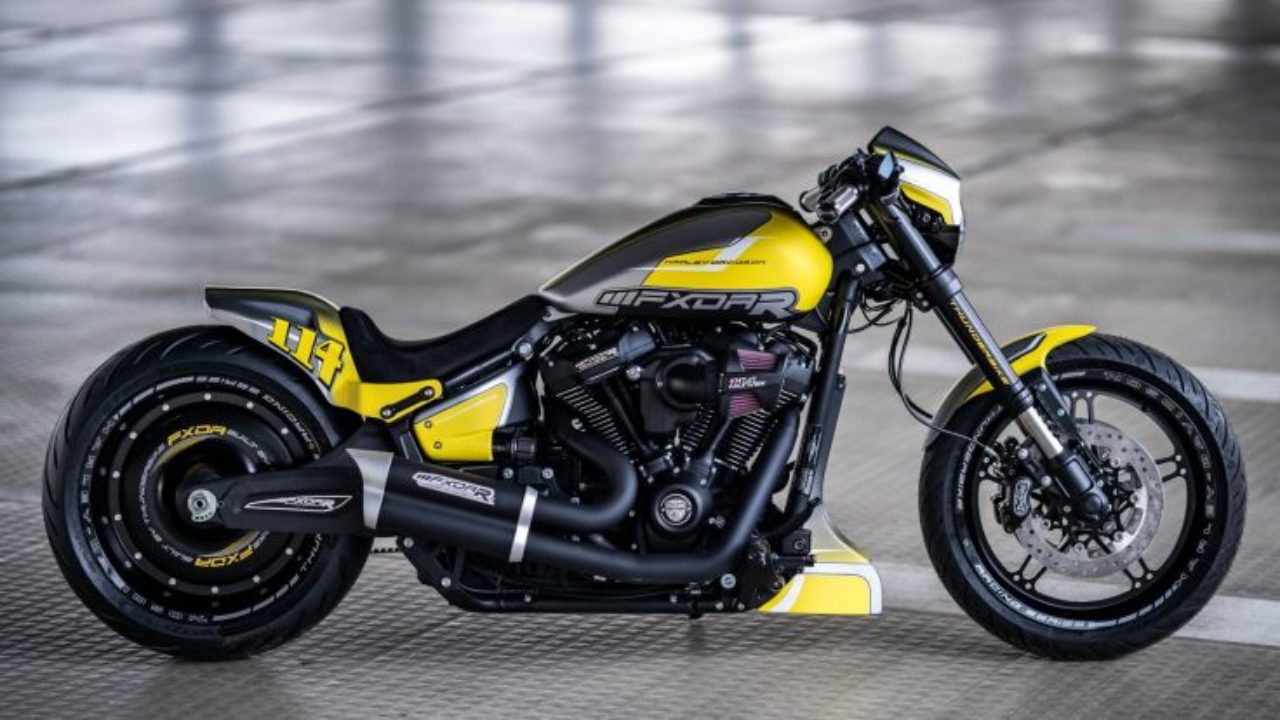 Harley Davidson Fxdr Custom Invader By Thunderbike
