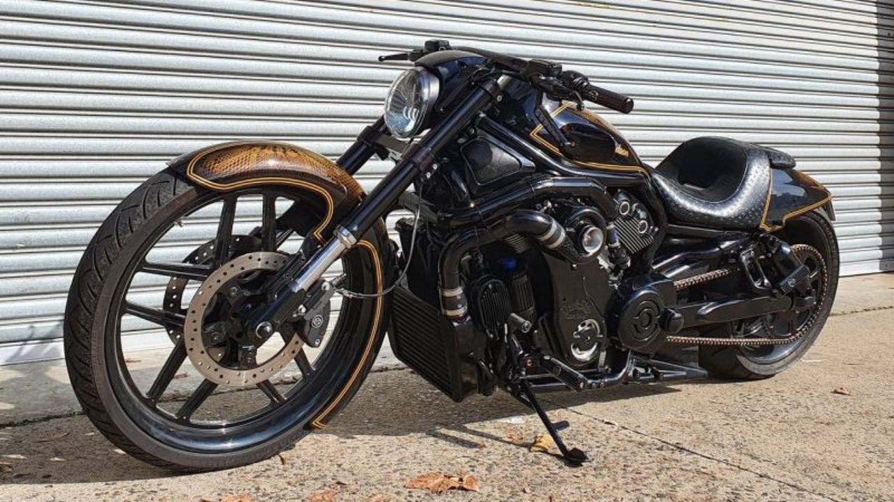 Harley Davidson Sydney V Rod By Darkside Custom