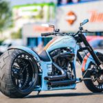 TB Frames Dragster 'Gulf Edition' by Thunderbike