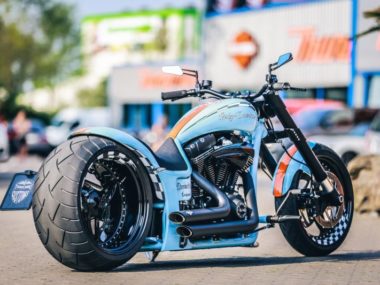 TB Frames Dragster "Gulf Edition" by Thunderbike