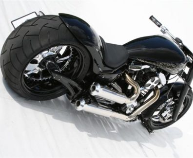 Yamaha XV1600 Custom Black Bone by Thunderbike 04