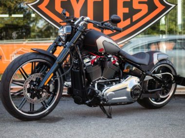 Harley-Davidson Softail motorcycle 'Gray Edge' by BTChoppers