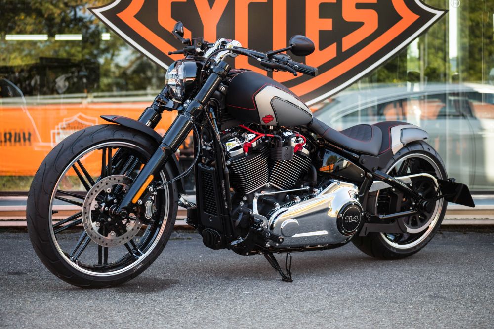Harley-Davidson Softail motorcycle ‘Gray Edge’ by BTChoppers