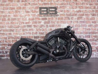 Harley Davidson Night rod bu black bobber 05