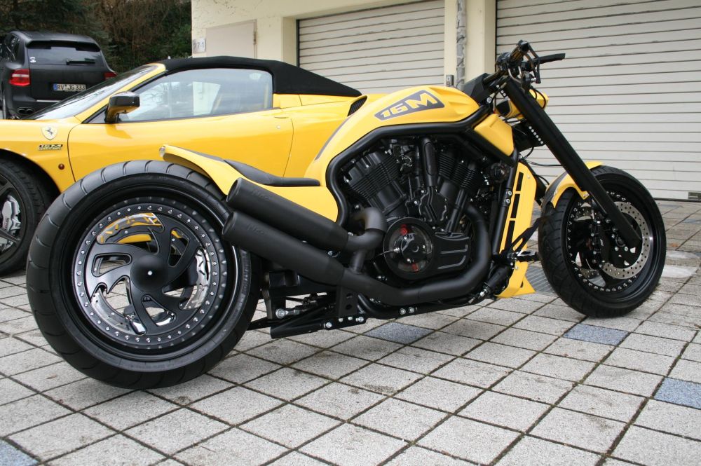 Harley-Davidson V-Rod ‘M16 Scuderia’ by No Limit Custom