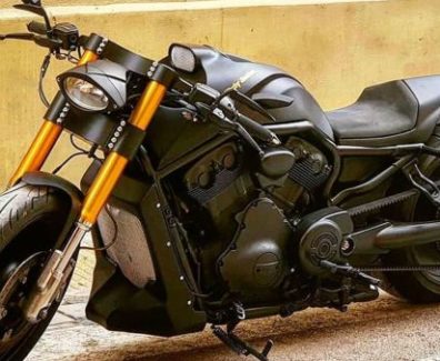 Harley-Davidson V Rod Custom Bike by Fiber Bull from Spain11 01