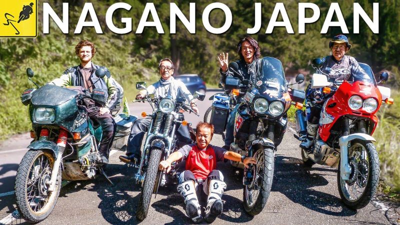 Riding with Honda Legends in Nagano Japan 01