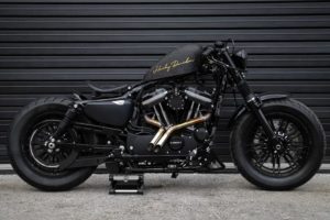 Harley-Davidson 48 "Black Widow" by Limitless Customs