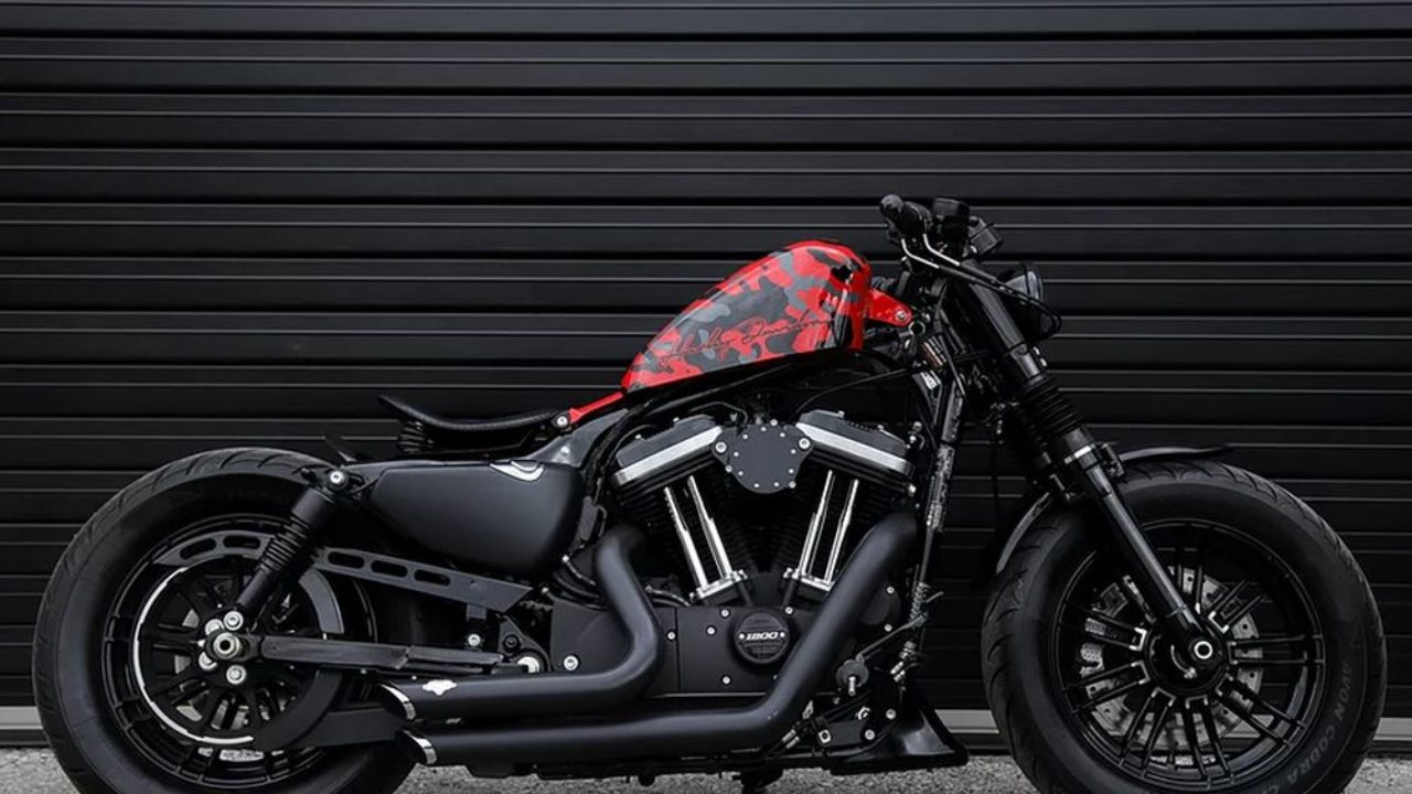 Harley Davidson Forty Eight Glamo By Limitless Customs From U K