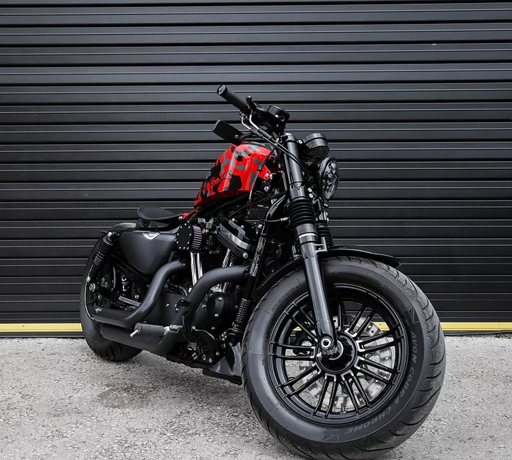 Harley Davidson Forty Eight Glamo By Limitless Customs From U K